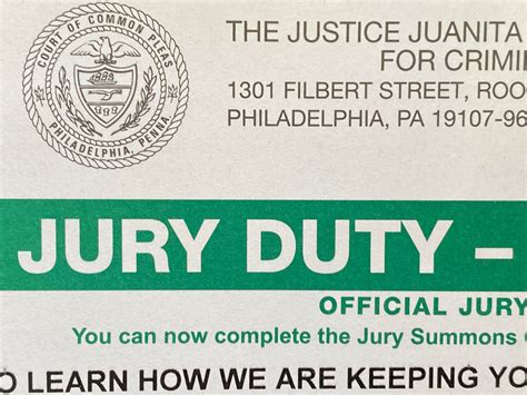 each day prior to your service dates. . Philadelphia jury duty phone number